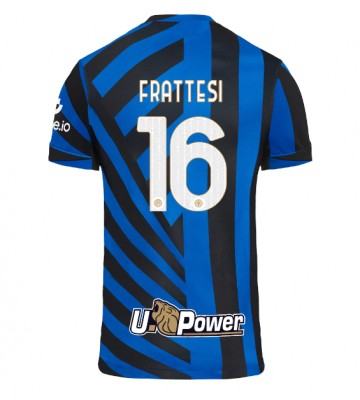 Inter Milan Davide Frattesi #16 Hemmatröja 2024-25 Kortärmad